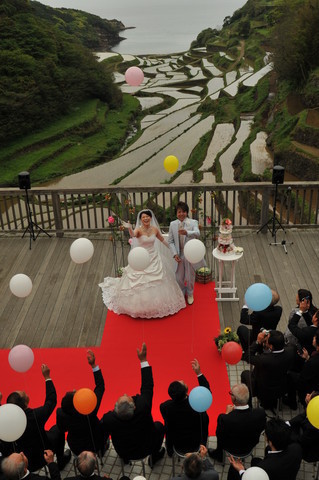 優秀賞：『幸せの風船』那須康二さん(熊本県人吉市)の写真