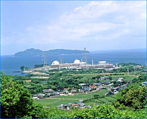 玄海原子力発電所風景の写真