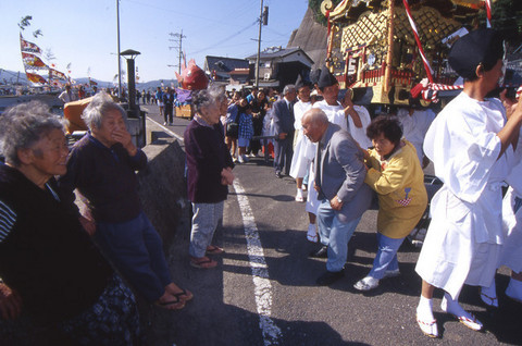 まつりの日の写真