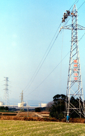 電力の町の写真