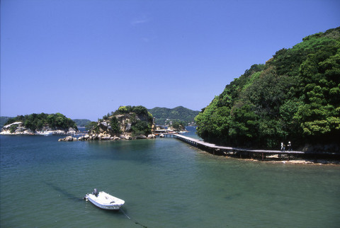 初夏の仮屋湾の写真