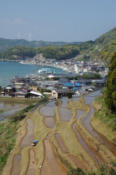 入選：『風車と棚田』伊熊正治さんの写真