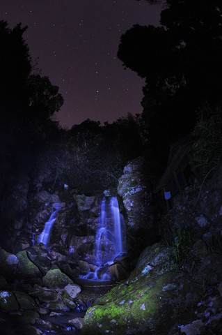 入選：『満天の星空と落水』秋山光弘さん(佐賀県佐賀市)の写真