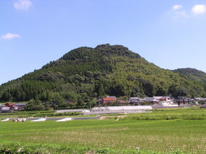 高江城遠景の写真
