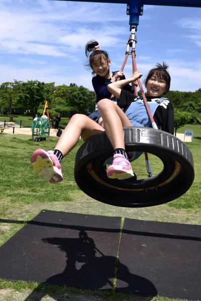 入選　笑顔。青空に咲く。