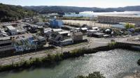 現在の金の手と仮屋橋(右)
