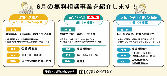 相談事業（6月）